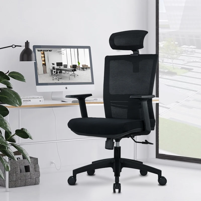 Factory Wholesale New Design Comfortable Computer Gaming Chair High Back Swivel Mesh Armrest Office Chair Ergonomic Support