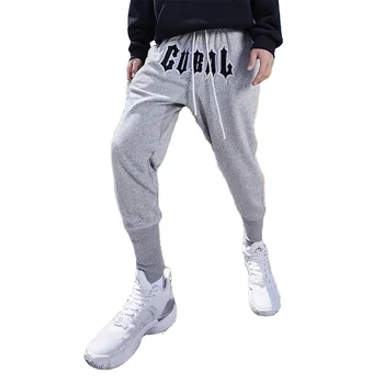 EM Manufacturer Wholesale Mens Long Cotton Pant Two Pocket Color Sports Jogger Man Pants Trousers