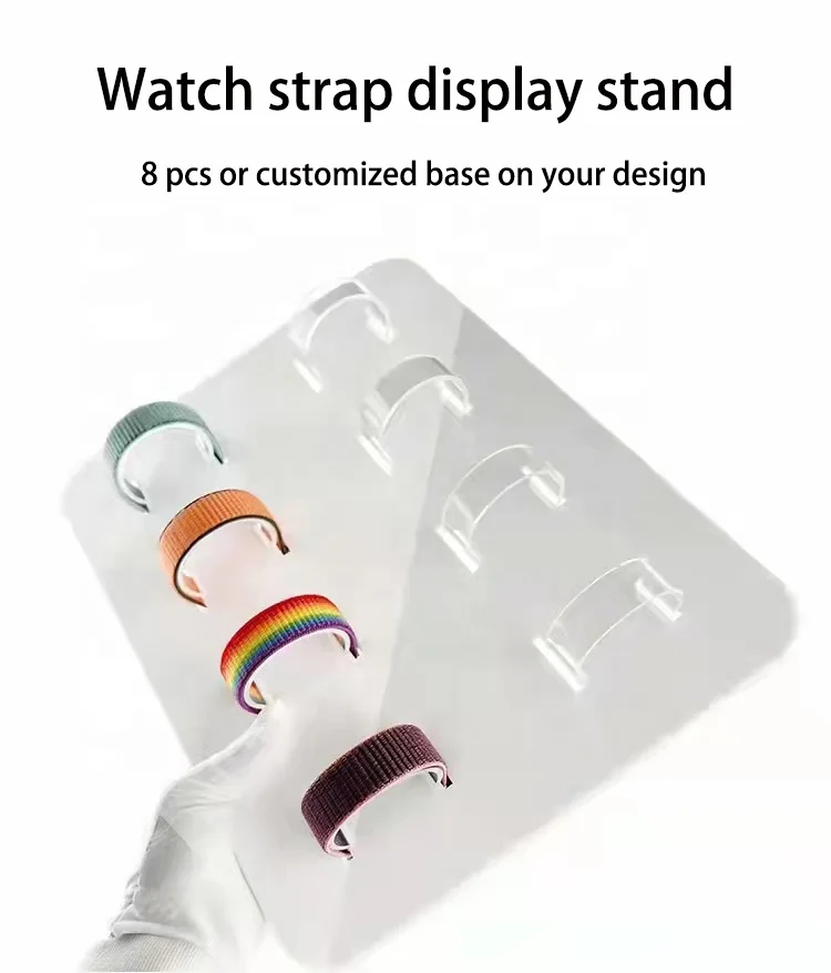 Apple Watch Band Display Stand Custom Watch Band Table Top Display Rack Phone & Electronics Shop Display Design