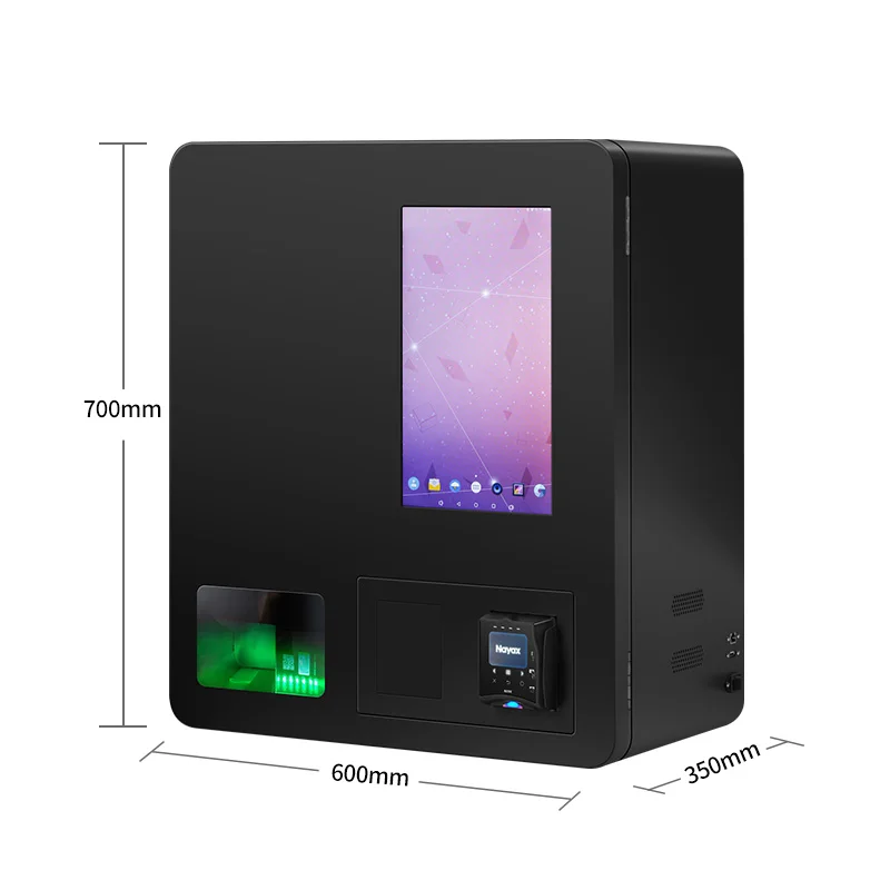 Hot Selling 15.6 Inch Touch Screen Mini Digital Wall-Mounted Cigarette  Vending Machine with Payment Systems Credit Card