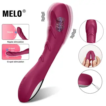 Best selling G-Spot Vibrator For Women Clitoris Stimulator Soft Silicone Realistic Dildo Vibrators Female Sex Toys For adults 18