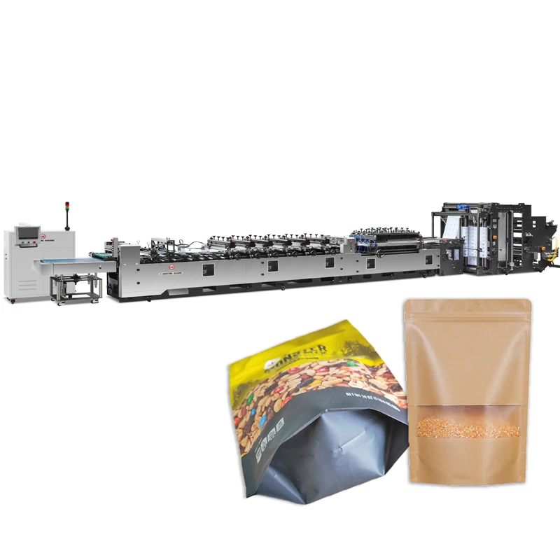 Multi-Function Laminated Center Sealing 3-Side Seal Bag Making Machine