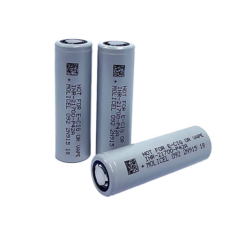 Rechargeable Lithium Li Ion Molicel INR21700 21700 3.6v 6000mah 6500mah 5C  10C 20C 80A Battery Molicel XA3 M65A P60B P50S