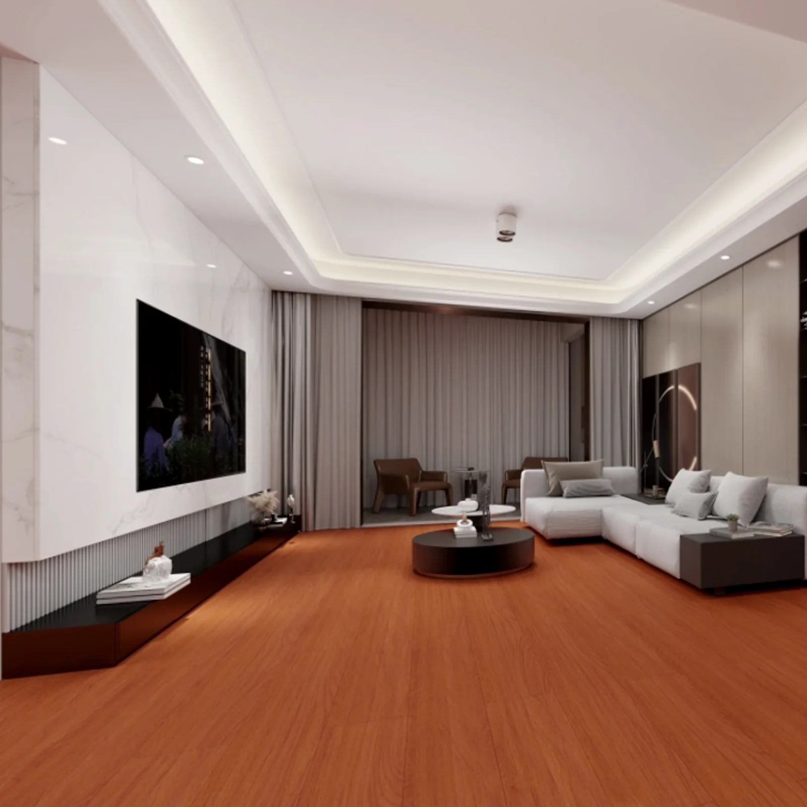 Comfortable Feet  Strong Stability of Indoor Reinforced Flooring Melamine Board