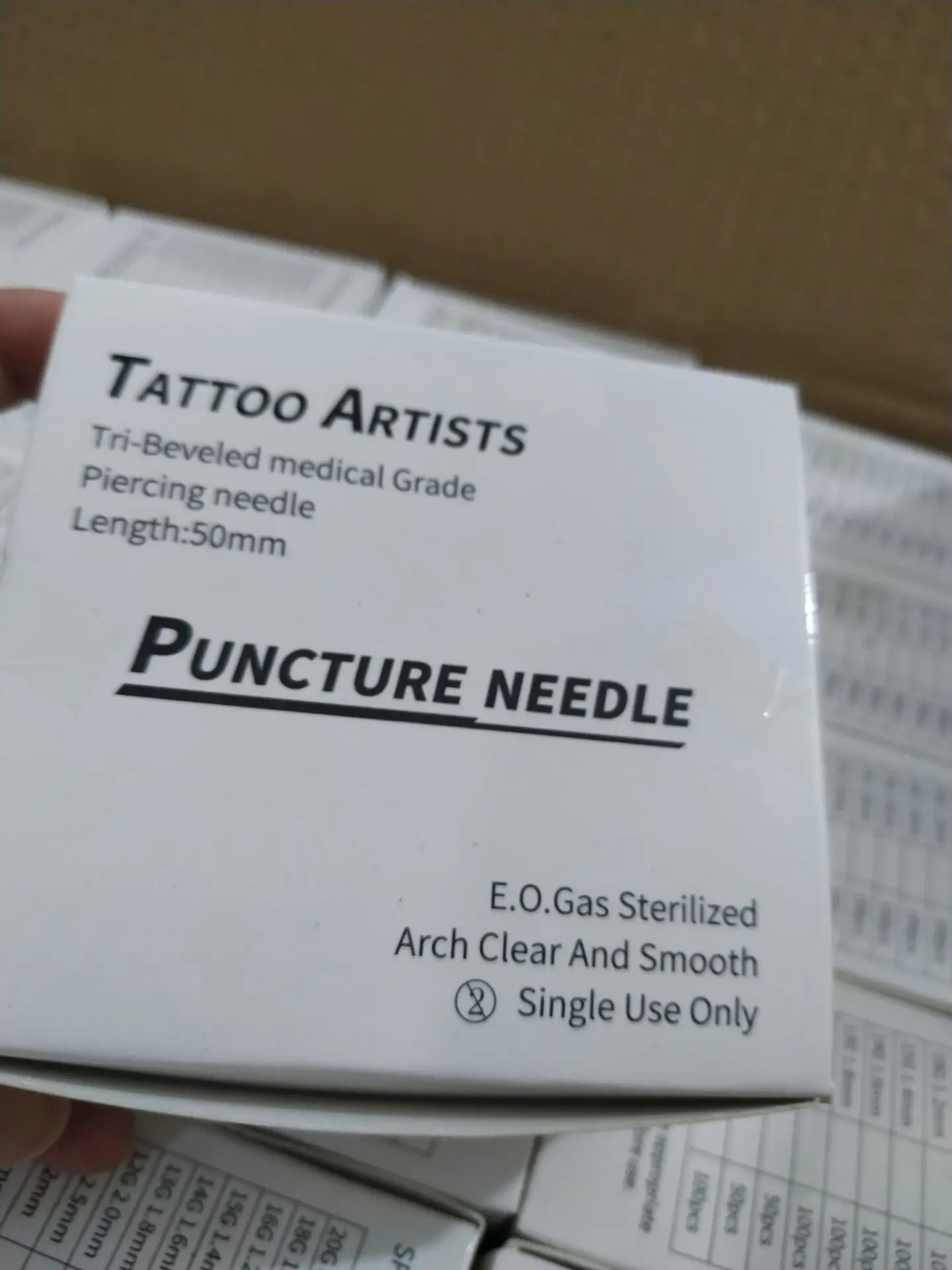 Aghi Per Piercing Sterilizzati - 5 Pezzi In Misure 12G, 10G, 8G (vendita All'ingrosso)