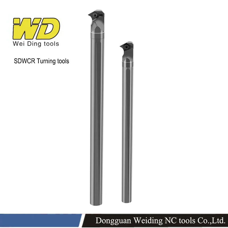 CNC Boring Bar Anti-Vibration SDWCR Inner Turning Tool Solid Carbide Tool Holder for Boring Lathe OEM Customizable Models