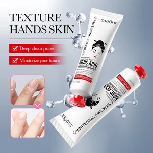 Wholesale Natural Hand Care Moisturizer Gift Moisturizing Whitening Anti-chapping Mini Soft Kojic Acid Hand Cream