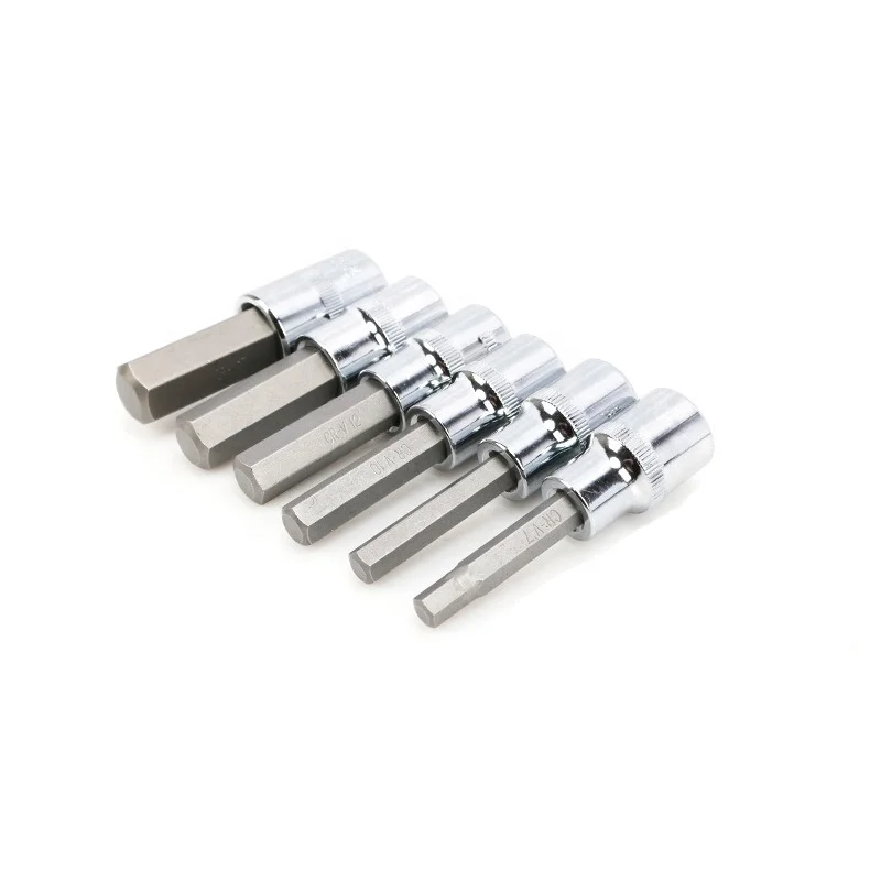 Инструмент TOOLJOY T10 T20 T30 T40 T45 T50 torx шестигранный гильзовый инструмент Cr-v 1/2