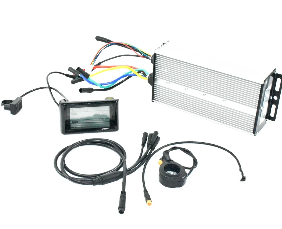 Suringmax square Wave 80a 85a E-bike Waterproof Controller Sw900 Kit Ebike Part 72V Controller Kit for 3000w Hub Motors