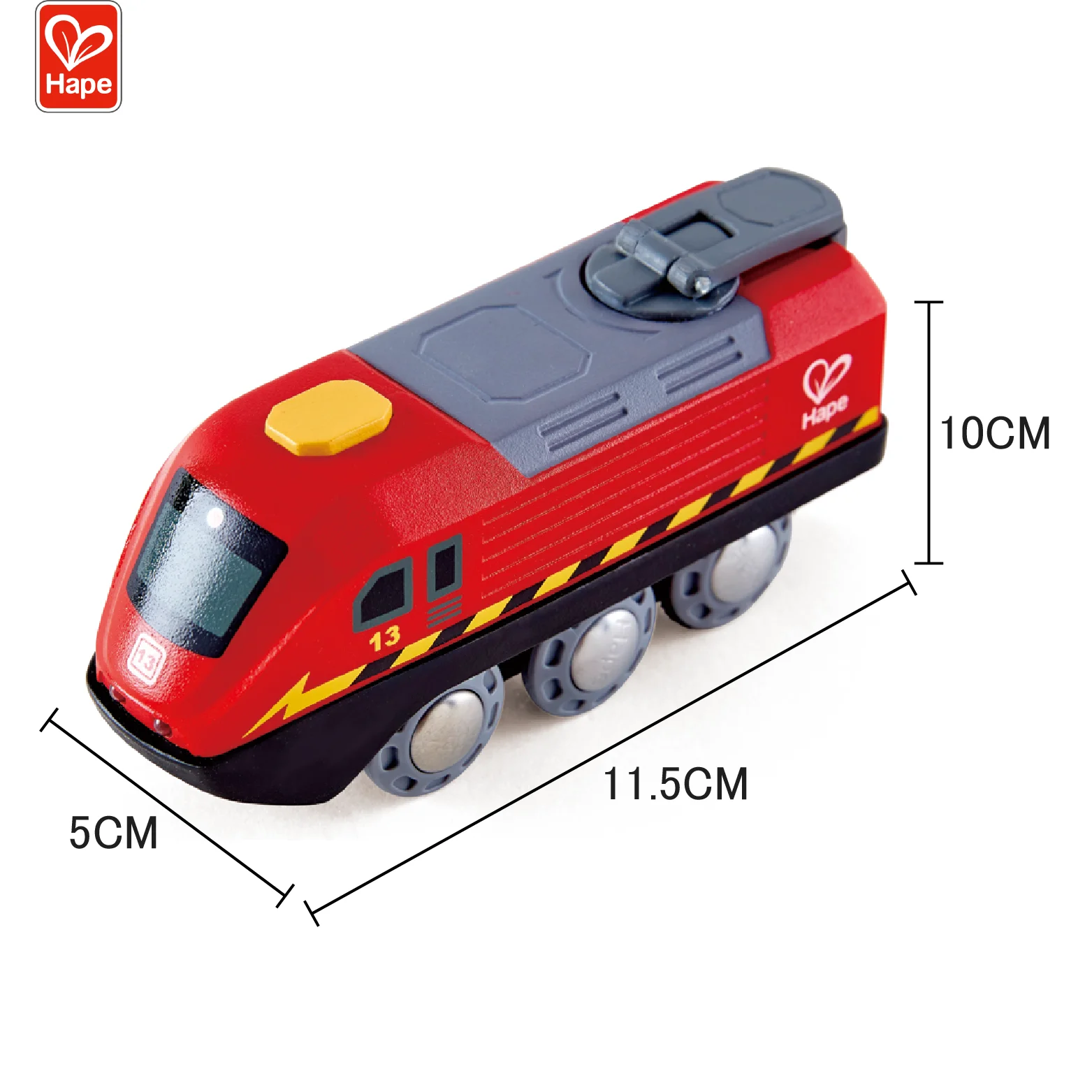 Hape Crank-powered Electric Train Set For Kids 2-4 Years
