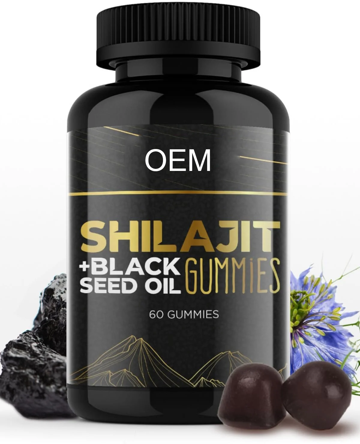 Oem Shilajit Gummies With Rich In Minerals Vitamins Shilajit Resin Pure ...