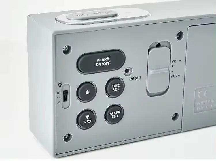 Beautiful Appearance Beautiful Sensitive Backlight Large Screen Smart LCD Alarm Clock Desk&Table Clocks for Home Office