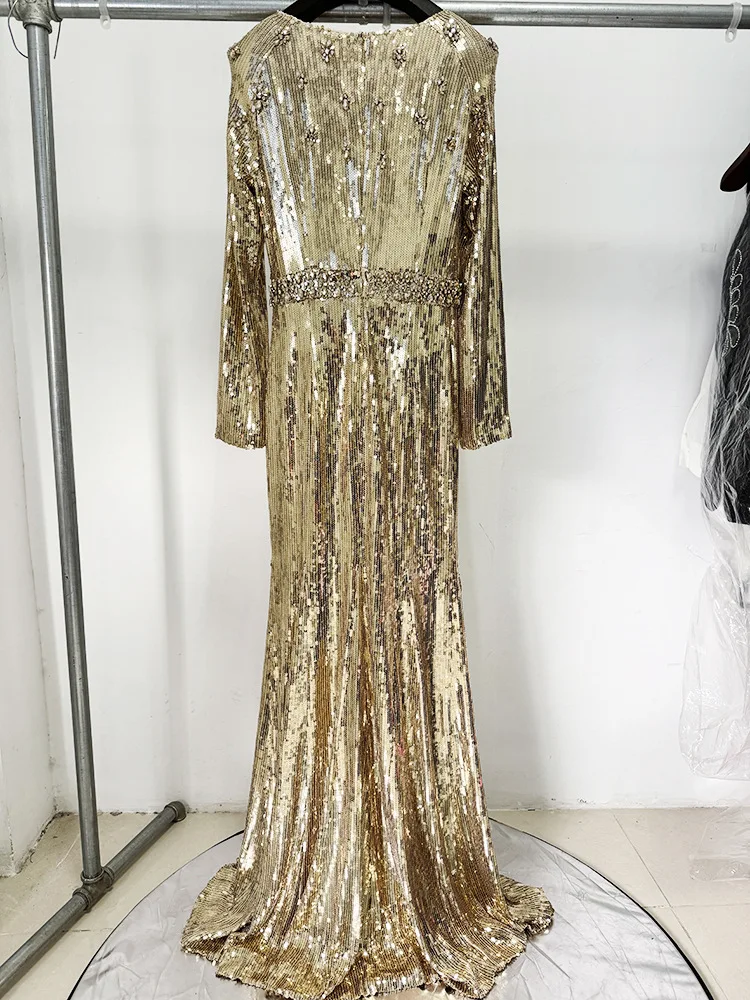 green emerald velvet dress Jovani 06308