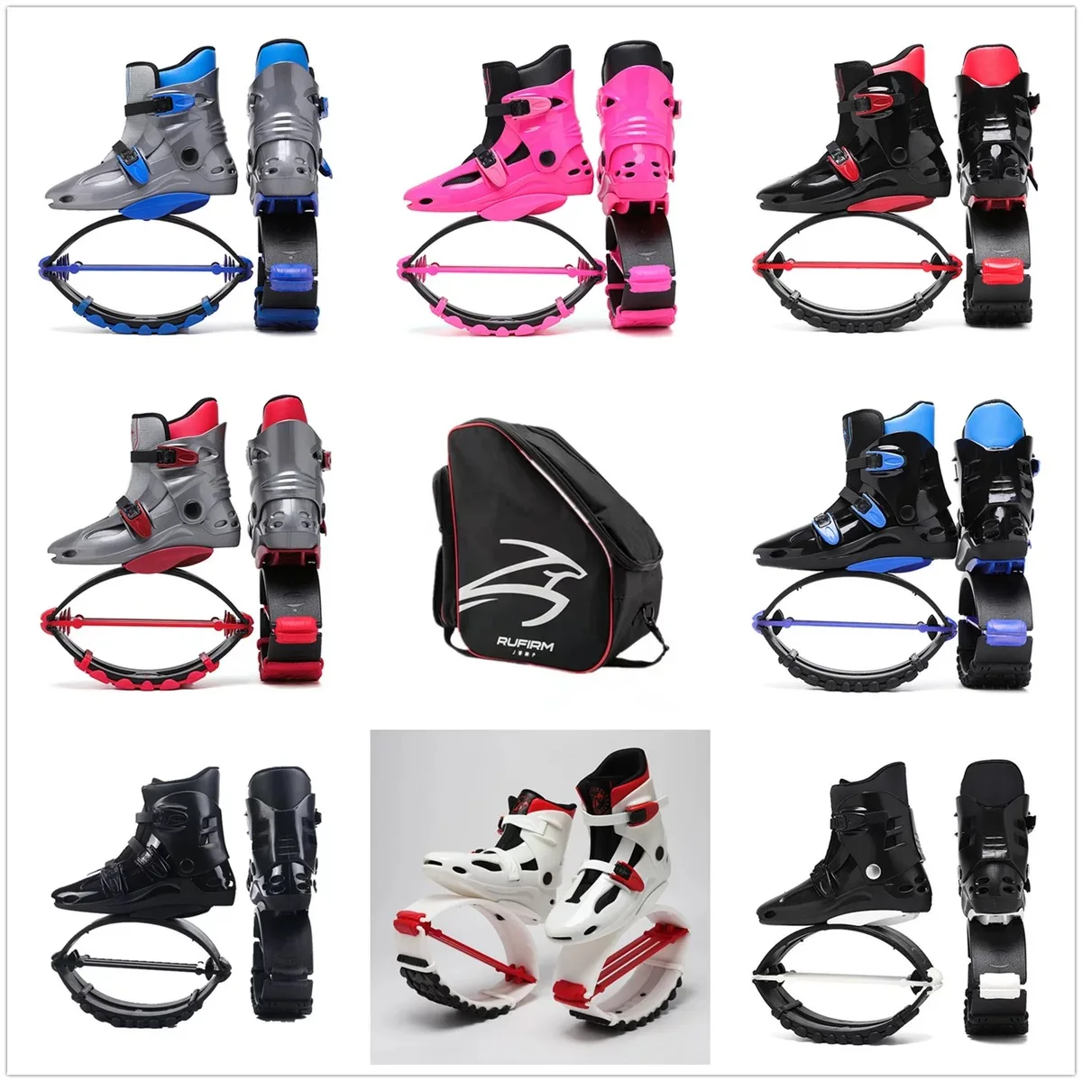 Pacewing 2-in-1 Fitness Jumps Bounce Shoes Skate Shoes Training Foam Pogo  Stick for Kids Winter Mesh Lining for Spring Summer