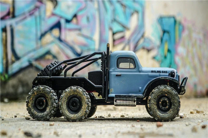 FMS 1:18 Atlas 6x6 RC Crawler Truck - RTR Electric 4WD Hobby Toy
