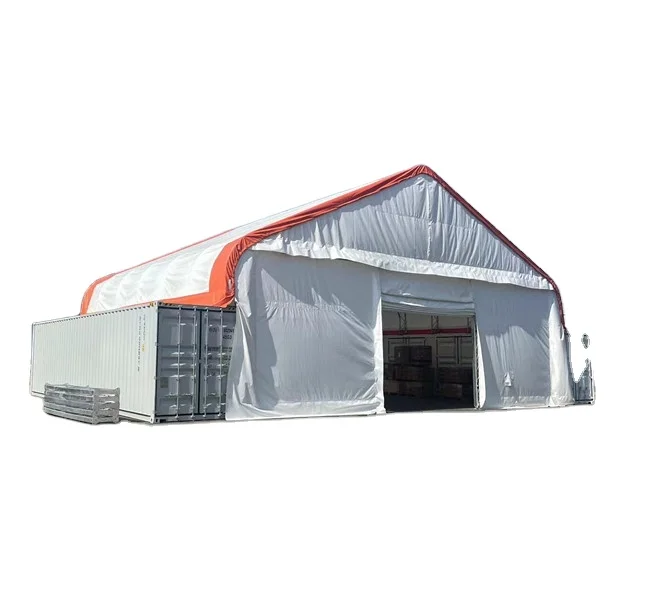 GS Fast Delivery Shipping Container Canopy Roof Storage Tent Shelter Warehouse