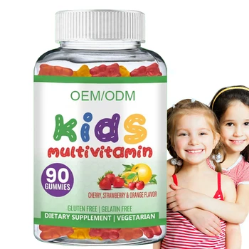 Factory Price Kids Multivitamin Immune Support And Antioxidant  Gummy For Kids Bone Health