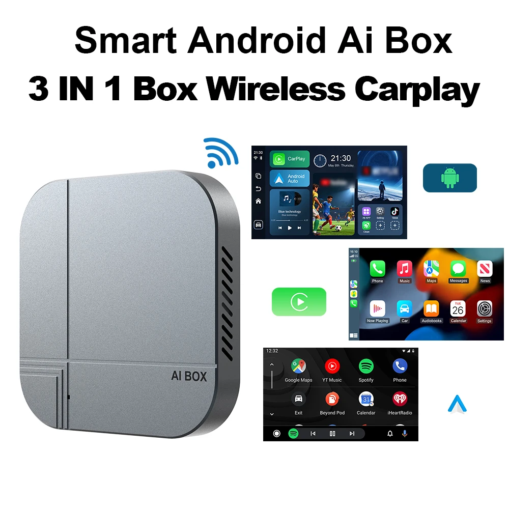 Wireless Carplay Adapter for Android Auto & Apple Carplay