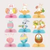 Paper fan honeycomb ball decoration