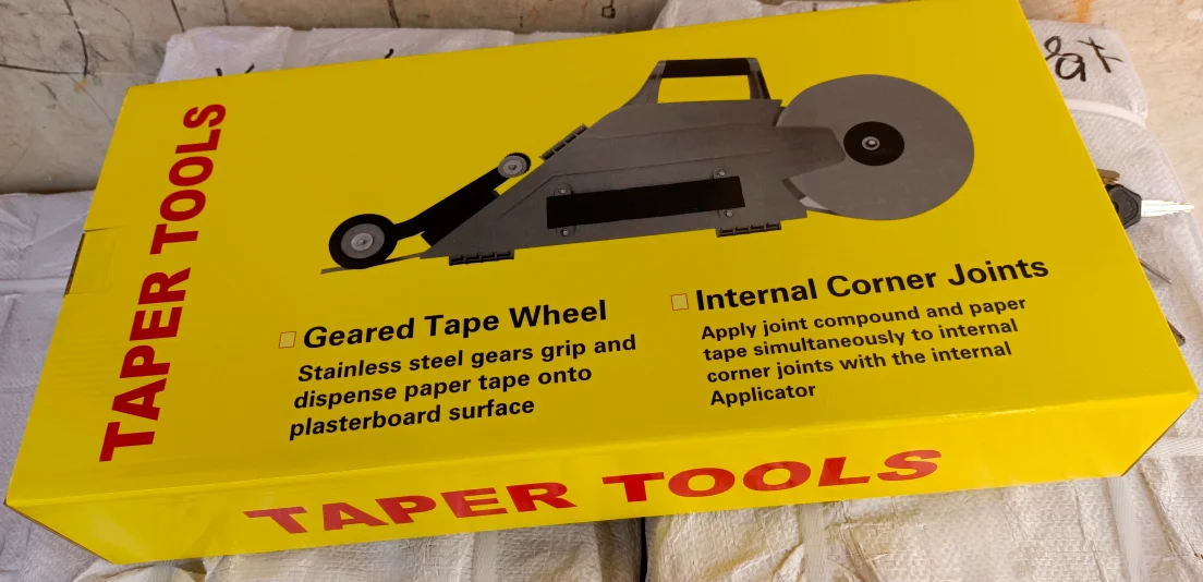 Multifunction Banjo Taping Gypsum Board Joint Tool Flat Box With