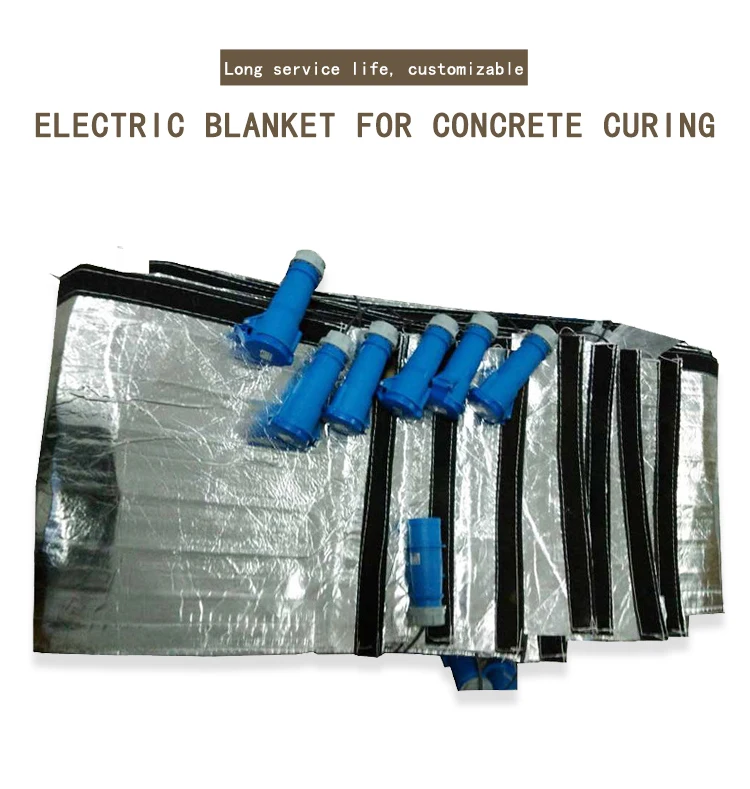 High Efficiency Electric Heated Concrete Curing Blankets, Simple,  Convenient and Low Cost - China Shanghai Pamaens Technology
