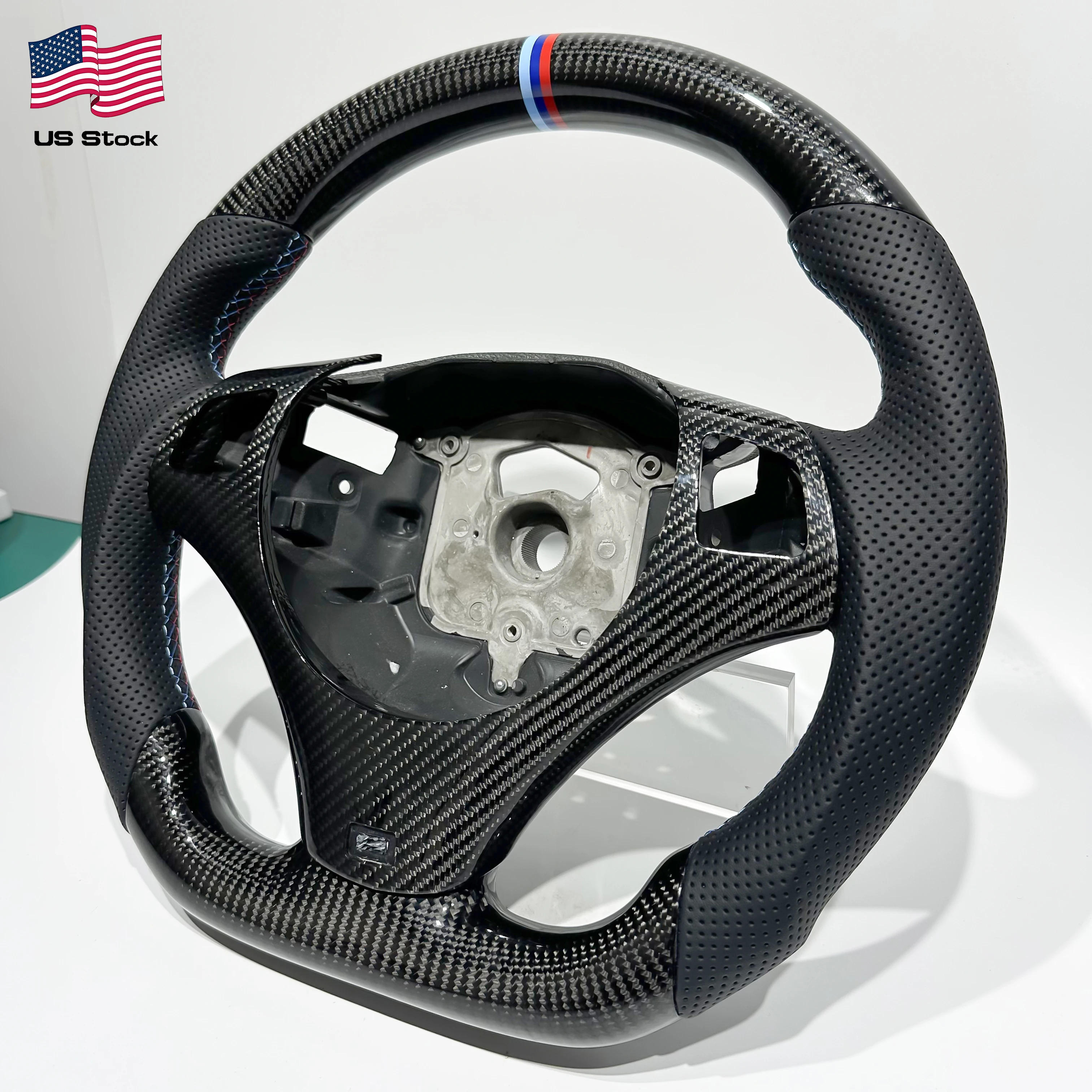 Carbon Fiber Steering Wheel for BMW E90 E92 – Paddle Shifter Version