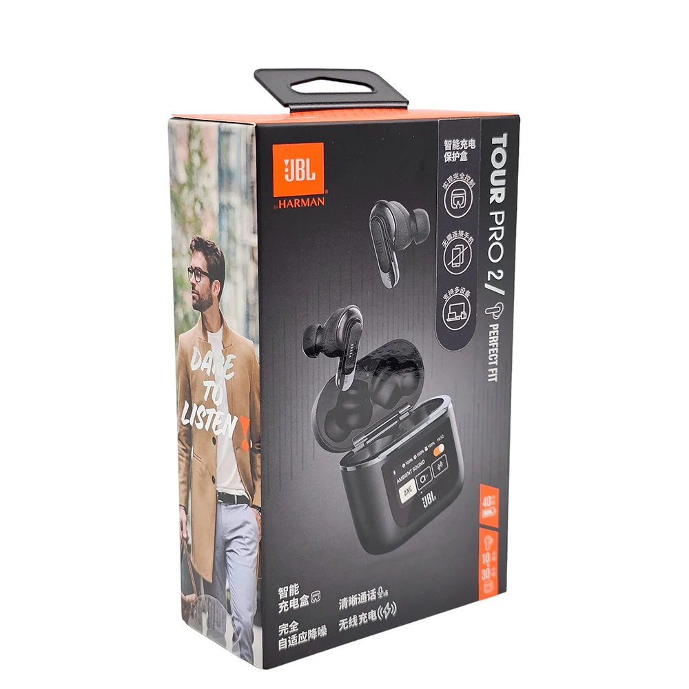 JBL TOUR PRO 2 Fones de ouvido sem fio TWS com cancelamento JBL TOUR PRO 2 Fones de ouvido sem fio TWS com cancelamento