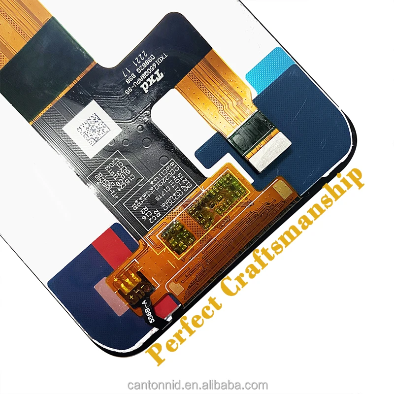 Écran Complet De Remplacement Pour Realme C30 - Noir - Pièce Détachée D'occasion