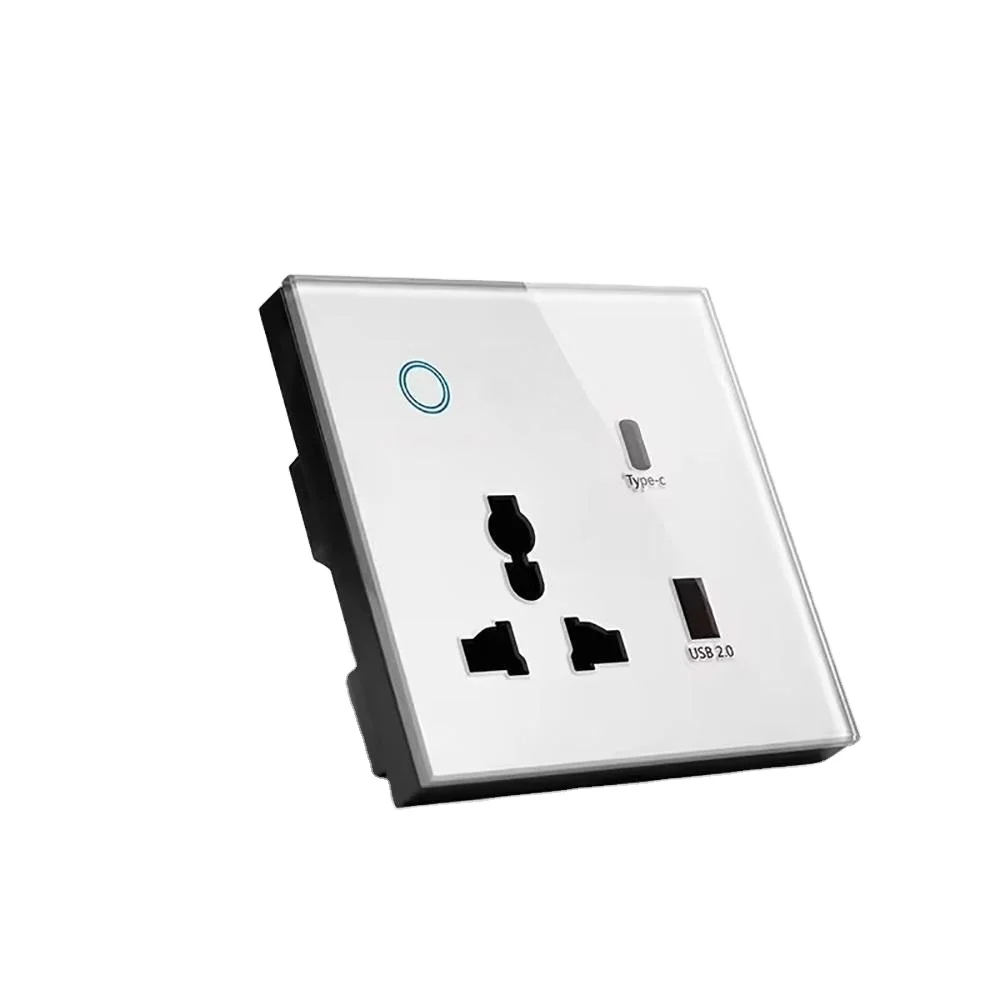 Universal Single Plug in Intelligent Smart Socket USB+Type C Remote ...