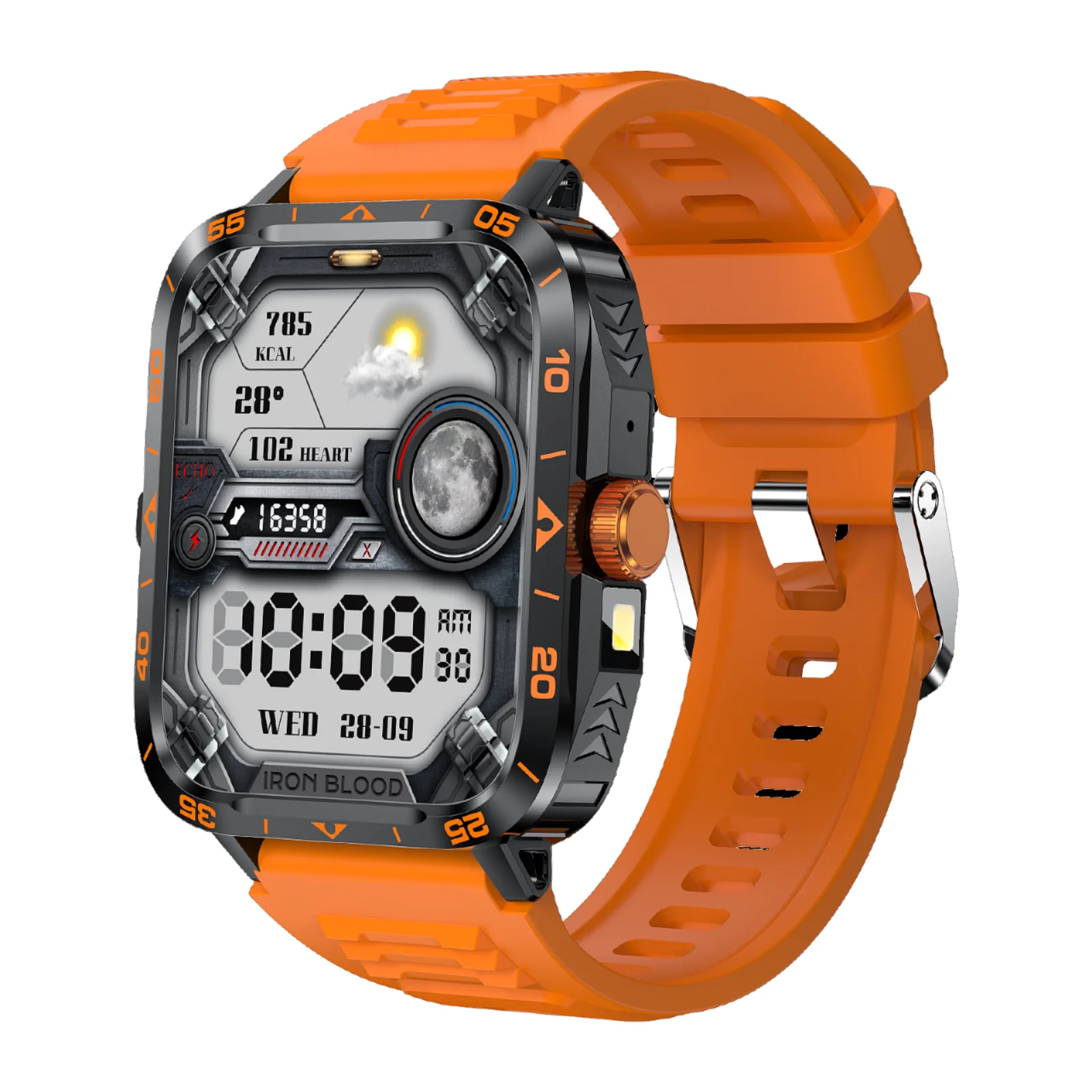 ZW59 SmartWatch 1.95 Inch Full Touch Screen, IP67 Waterproof