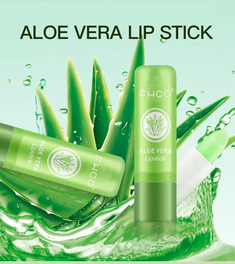 Custom Aloe Temperature Changing Lipstick Moisturizing Aloe Lip Gloss