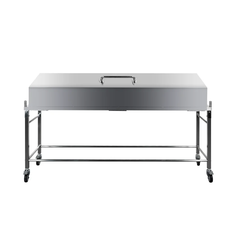 ROUNDFIN Morgue Cadaver Refrigerator Freezer Autopsy Table Corpses Storage Rack Mortuary Lifter Trolley Mortuary Equipment Price