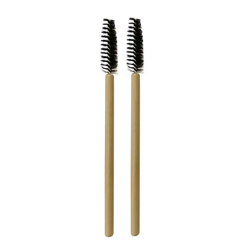 100 counts bamboo handle disposable brushes