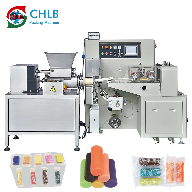 Детская волшебная игрушка с сертификатом CE, машина для моделирования теста, мыла, глины, сахарной пасты с Экструдером для теста и упаковочной машиной