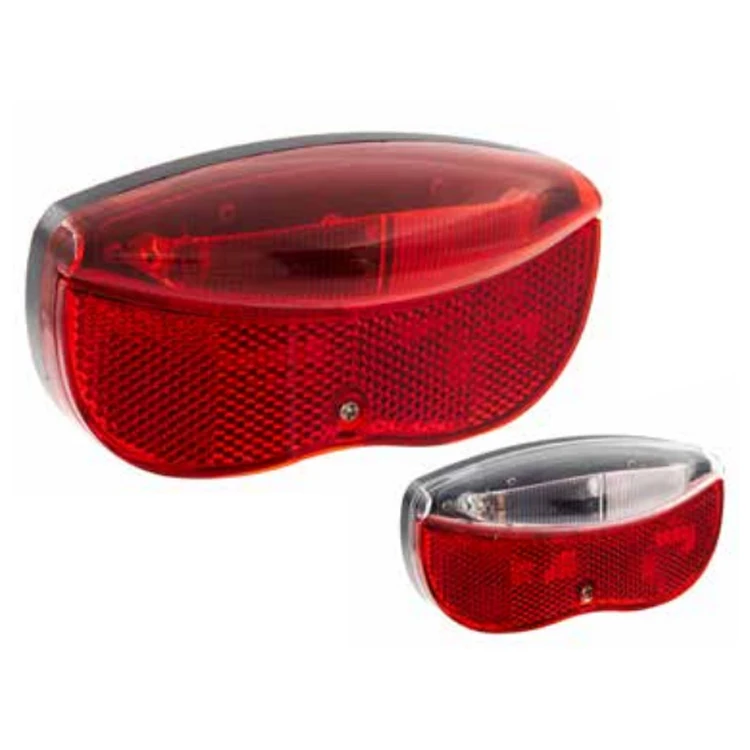LED Bike Dynamo Light Set Tail Lights for Bicycle 3 Super Bright Red Frame Rear Light Alu Bicycle Accessories