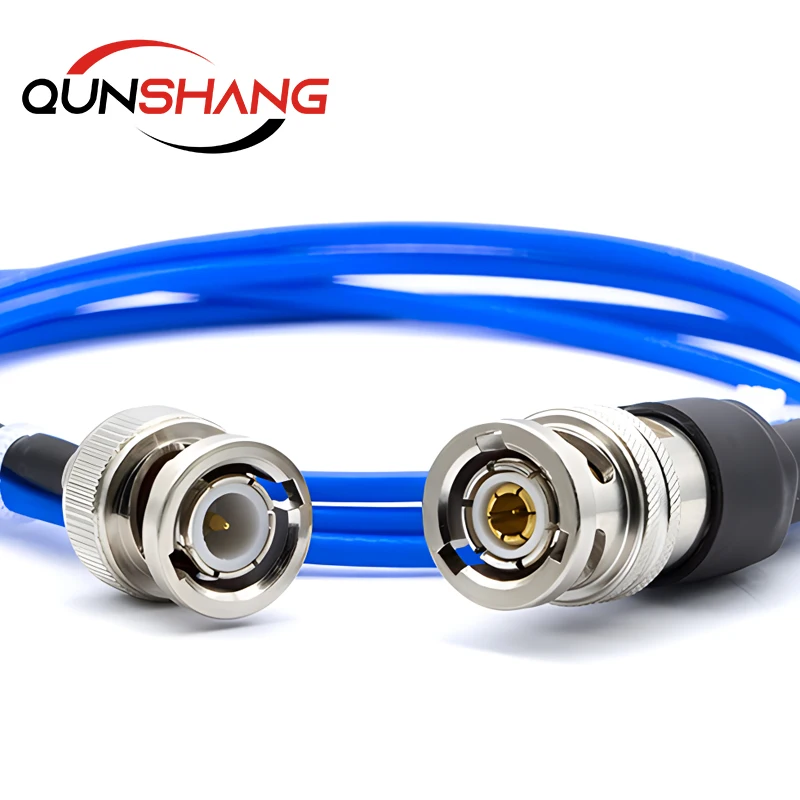 Câble Coaxial BNC Mâle à BNC Mâle - 100cm, 50 Ohms, Pour Oscilloscope & Tests Électroniques