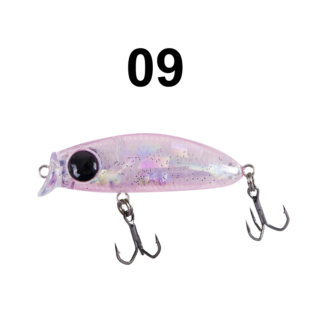 HONOREAL Slow Sinking Minnow Fishing Lures