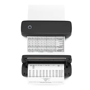 LUCK JINGLE Thermal portable printer A4 for SAMSUNG and APPLE for journal and document printing