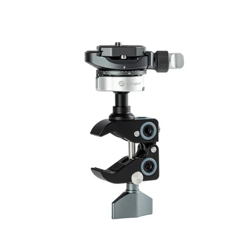 Fotopro Arca Swiss Mini Ball Head Leveling Bubble 360 Swivel Mini Ball Head Filp Lock Panorama Ball Head Mount detail image
