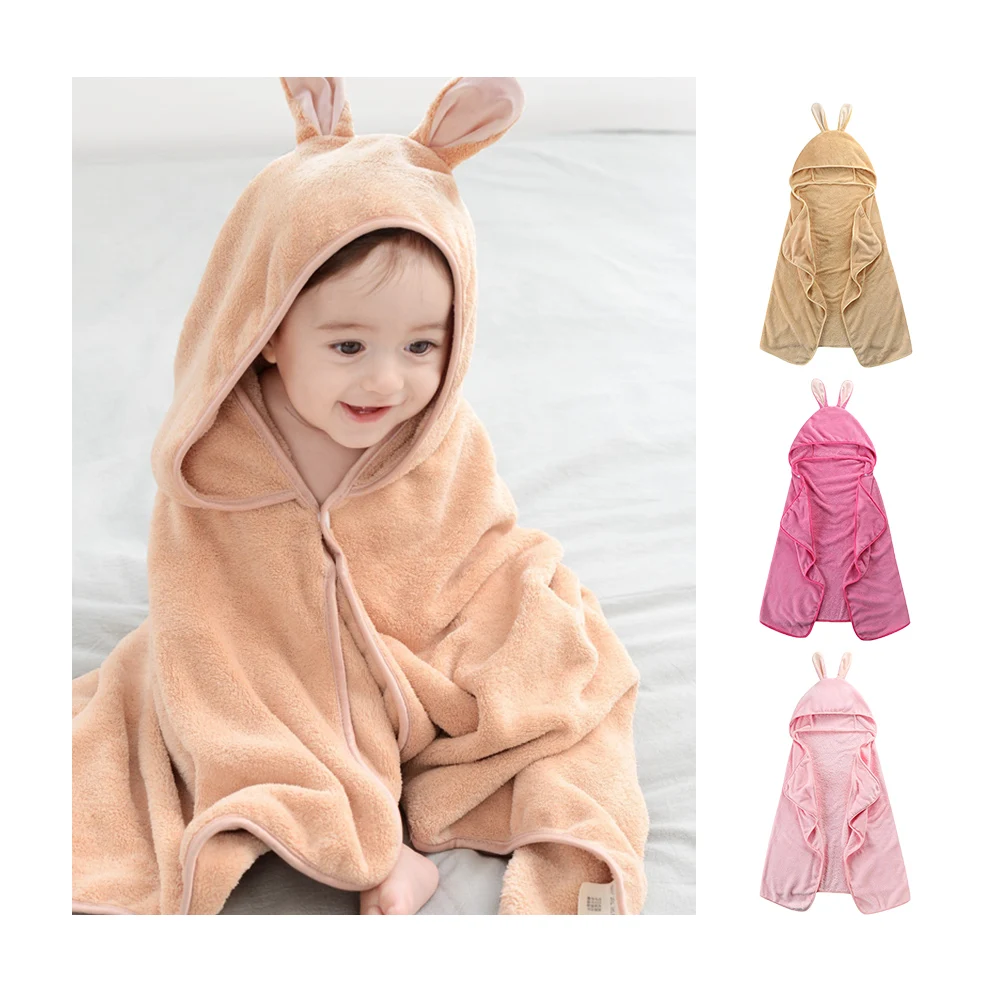 Полотенца для ванны Chocchick из 100% хлопка с капюшоном, детские полотенца для мытья из бамбука, Наборы полотенец с капюшоном с животным дизайном