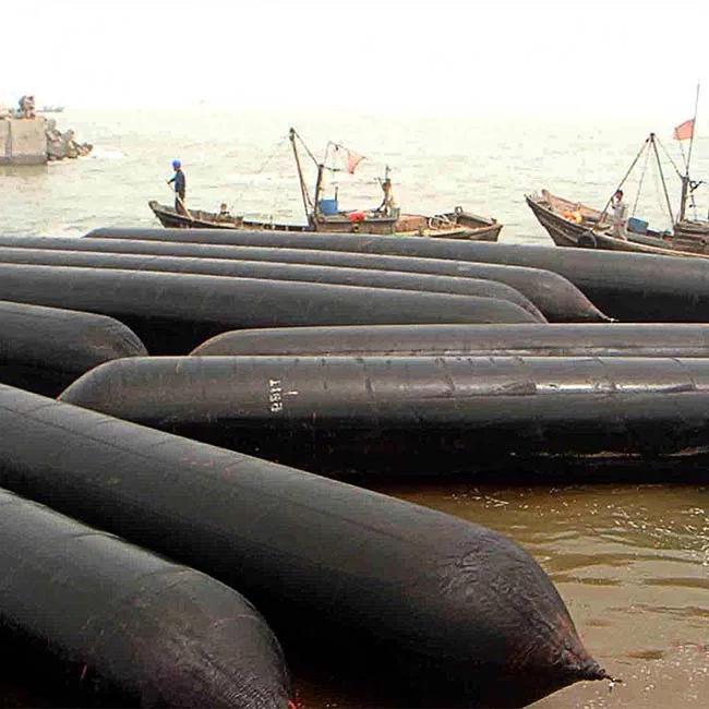 Ship moving lifting barge docking inflatable airbag