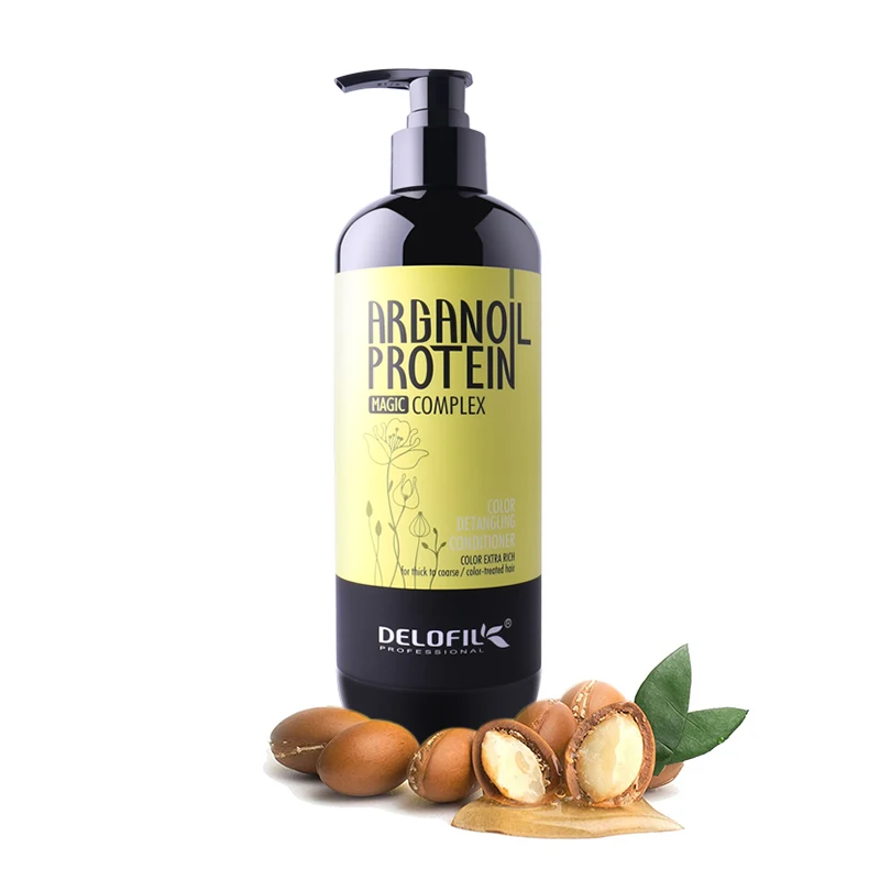 DELOFIL Color Detangling Deep Hydrating Conditioner Moisture Argan Oil Hair Conditioner for Daily Use