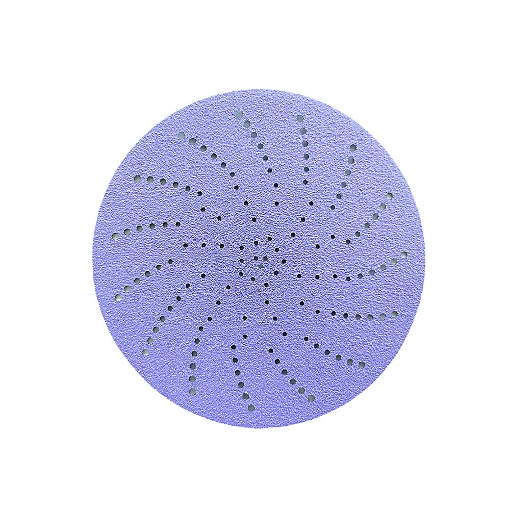DIPHSON Abrasive Tools Round Sandpaper Flock Sanding Disc Sticky Abrasive Disc Hook and Loop Sanding Disc