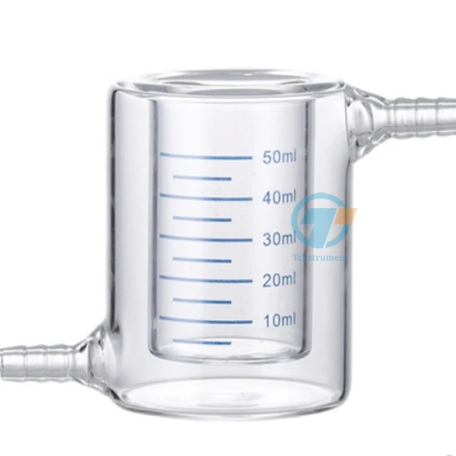 502000ml Laboratory Double Jacketed Glass Beaker Buy Laboratory