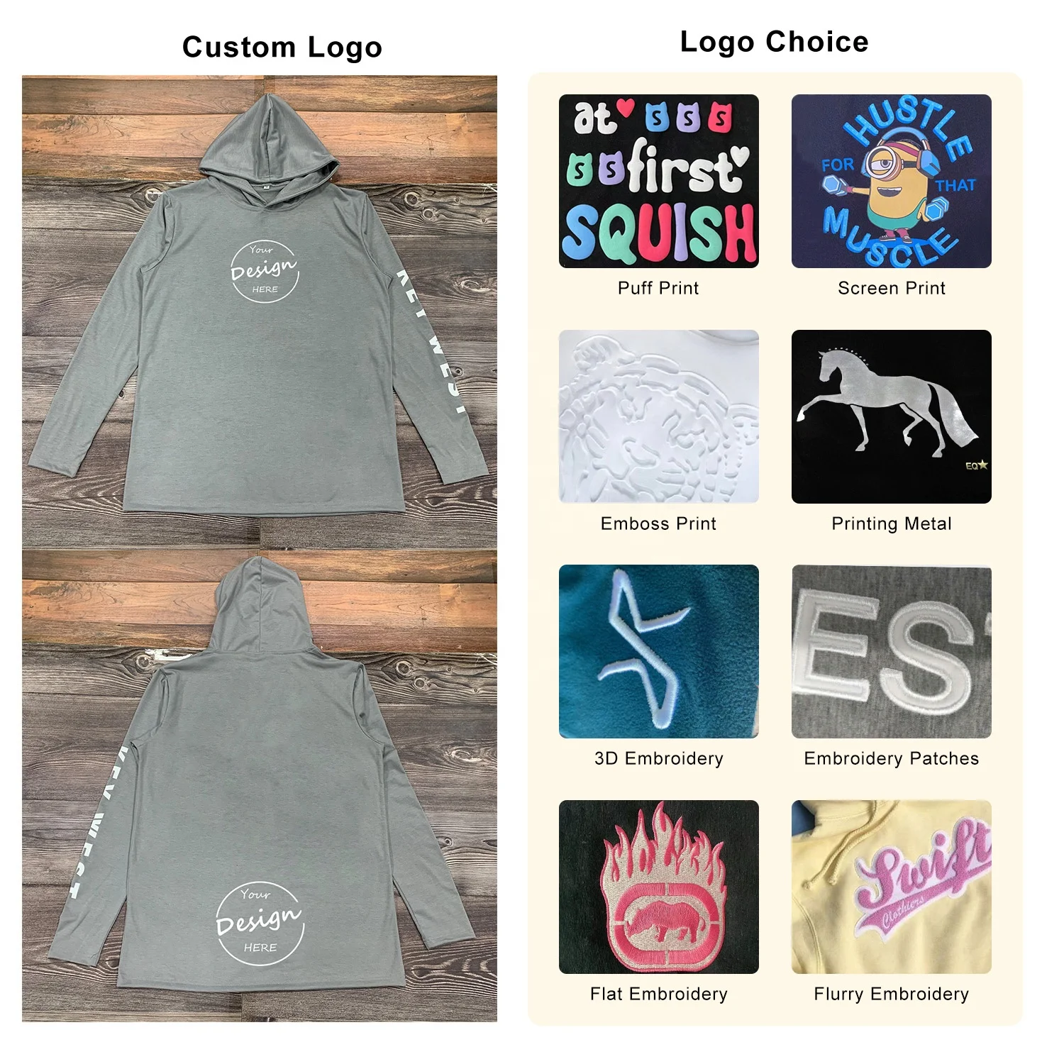 JL1220D Wholesale Breathable Bamboo Cotton Sports Long Sleeve T-shirts Men Lightweight Active Workout Athletic Shirts