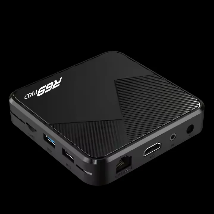 High Speed 8K WIFI 6 Set Top Box R69 PRO TV Box Android 14 Allwinner H728 Gigabit Ethernet Media Player