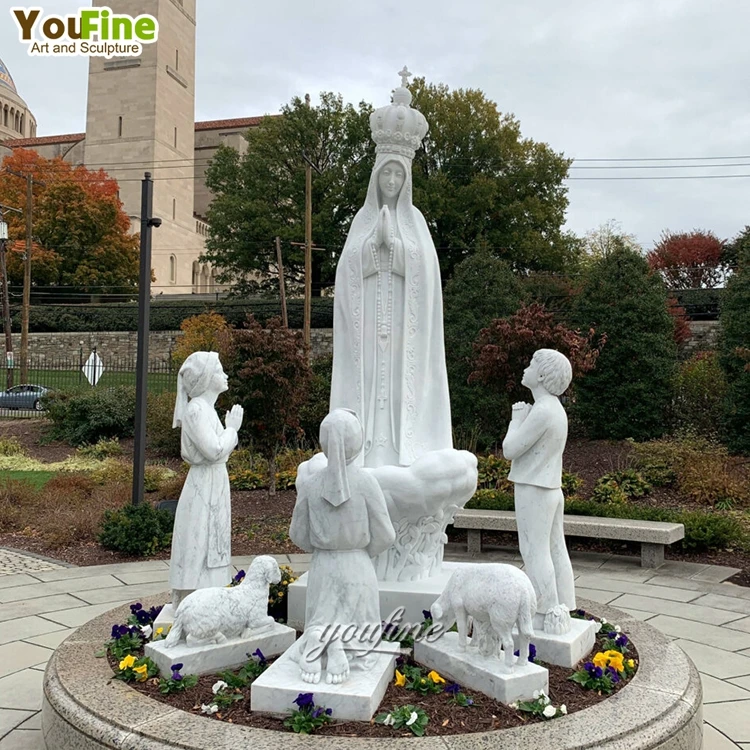 【特大90cm超希少美品】✞ファティマの聖母マリア像　家庭祭壇用　宗教彫刻 特大90cm超希少美品】✞ファティマの聖母マリア像 家庭祭壇用 宗教