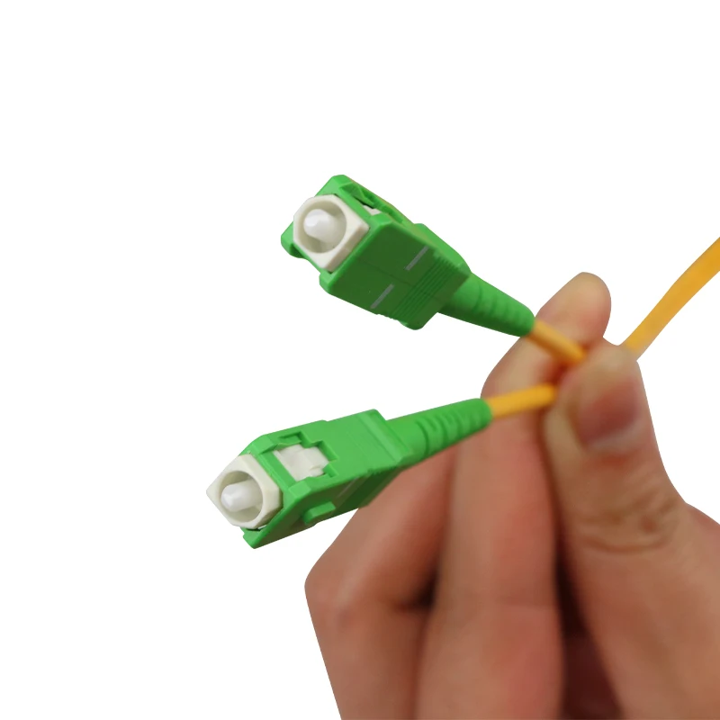 Gpon telecom equipment SC PC APC fiber optical jumper cable patch cord