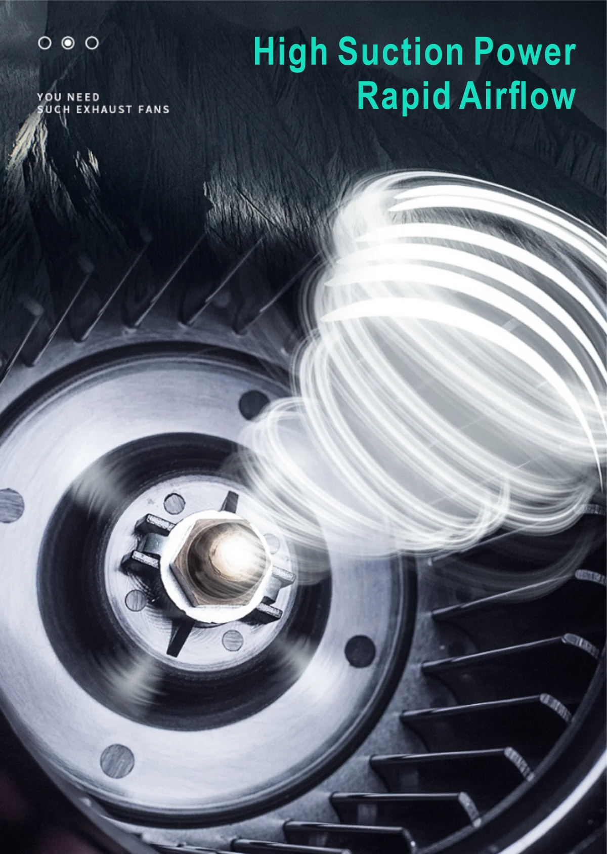 Inline Duct Fan, 210m³/h, 35W - detail 12