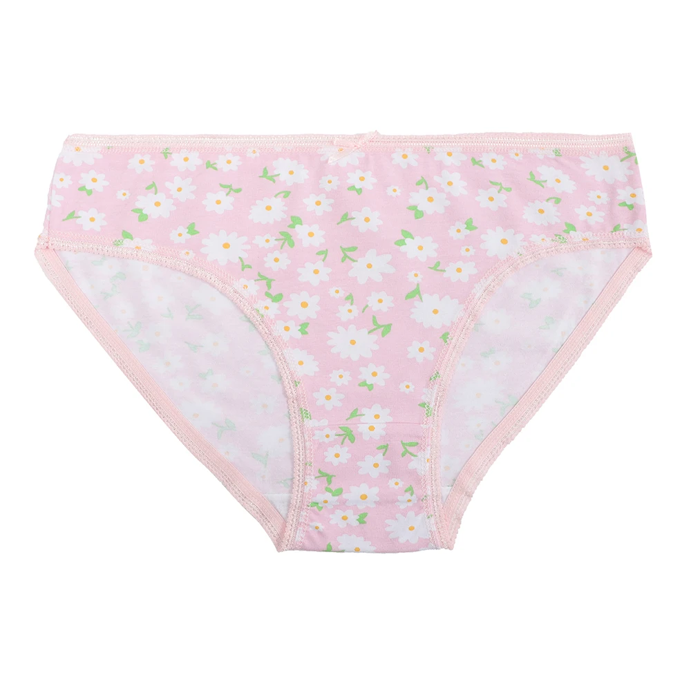 Babyhug 100% Cotton Stripes Floral & Tropical Theme Printed Panties Pack Of 3 - Multi Colour main image 0